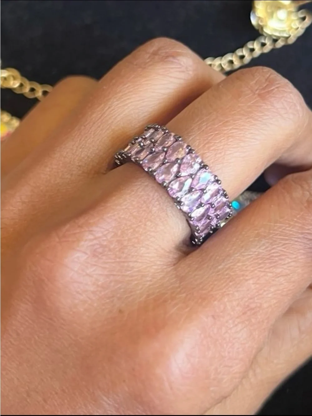 Anthropologie sparkling marquise